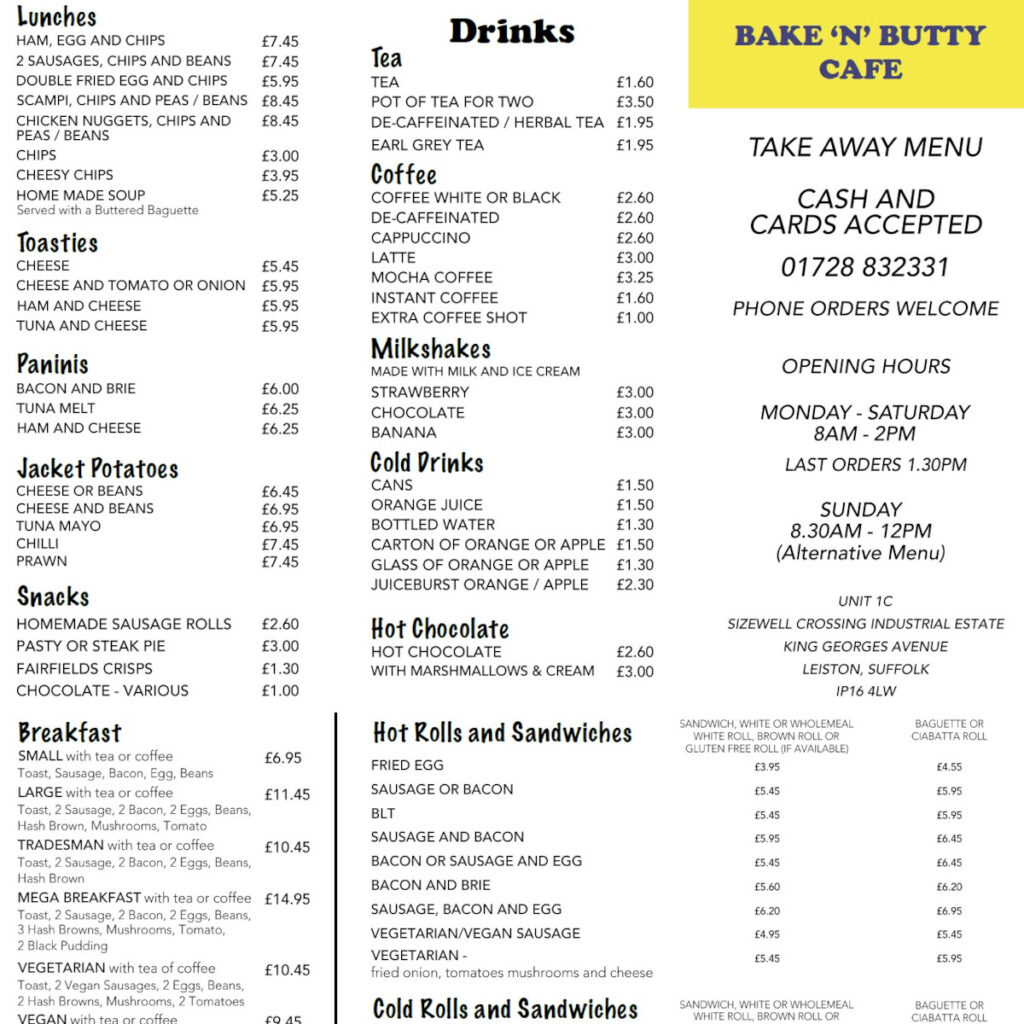 Takeaway Menu Section Image